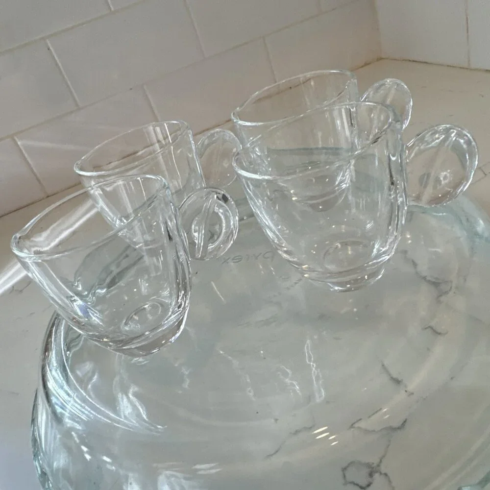 SPIEGELAU Germany Glass Espresso Set of 4 Cups